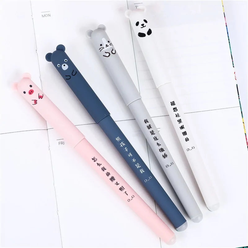 4-Piece Set Erasable Gel Pens